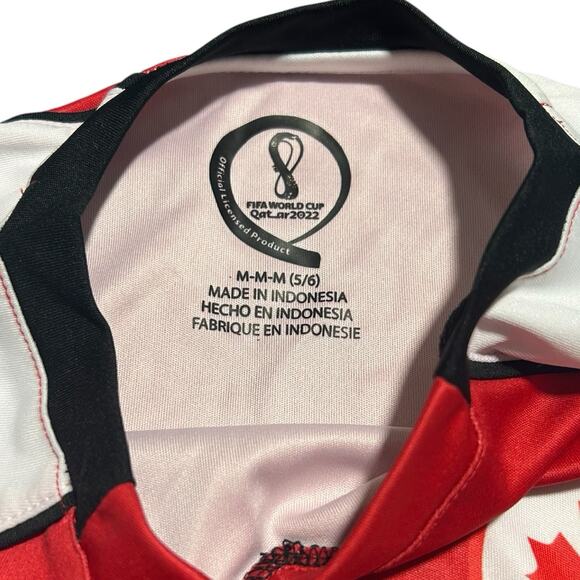 NWT Canada FIFA World Cup Qatar 2022 Long Sleeve Jersey - Picture 6 of 6